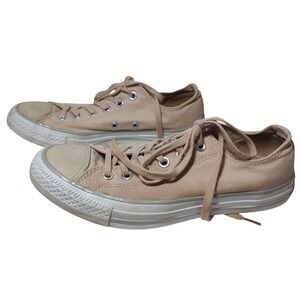 Converse Chuck Taylor All Star Sneaker Low Metallic Strip Toe Blush Womens Eight
